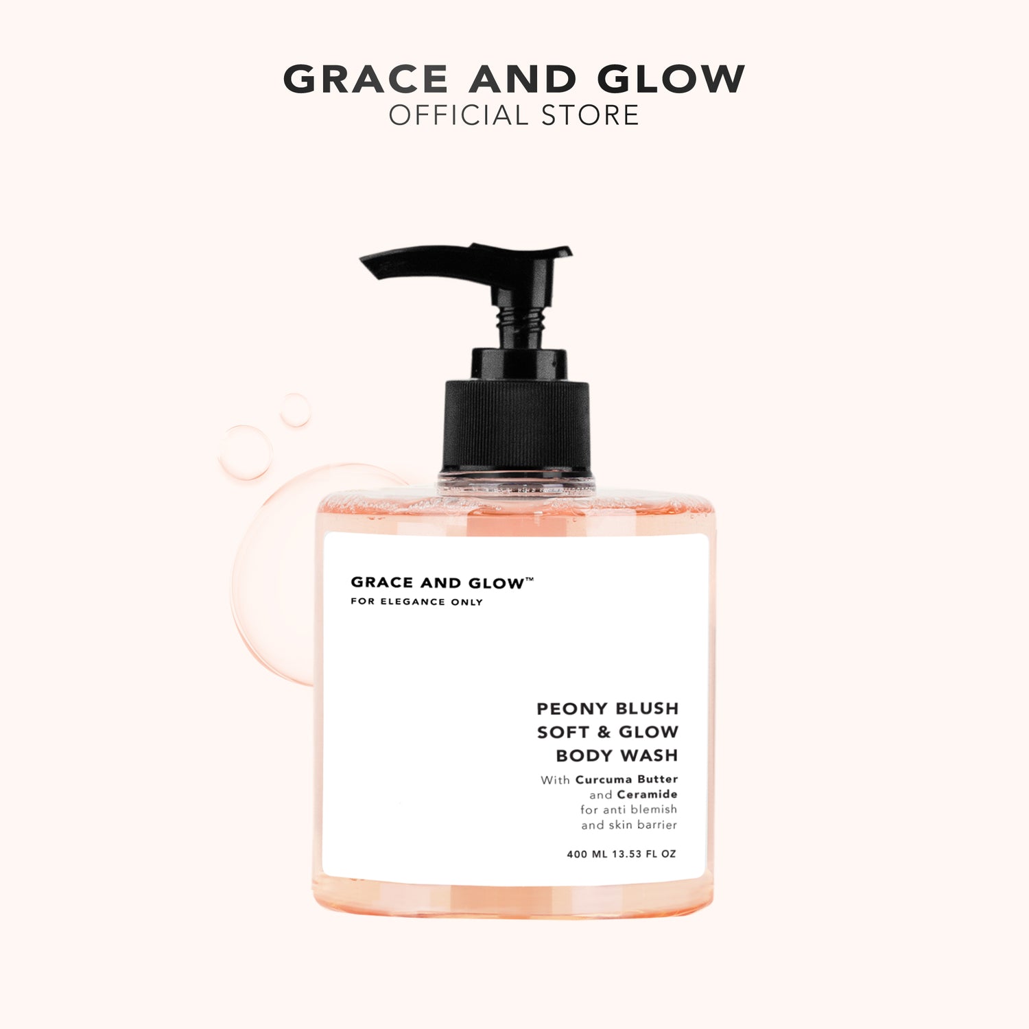 Peony Blush Soft & Glow Solution Body Wash